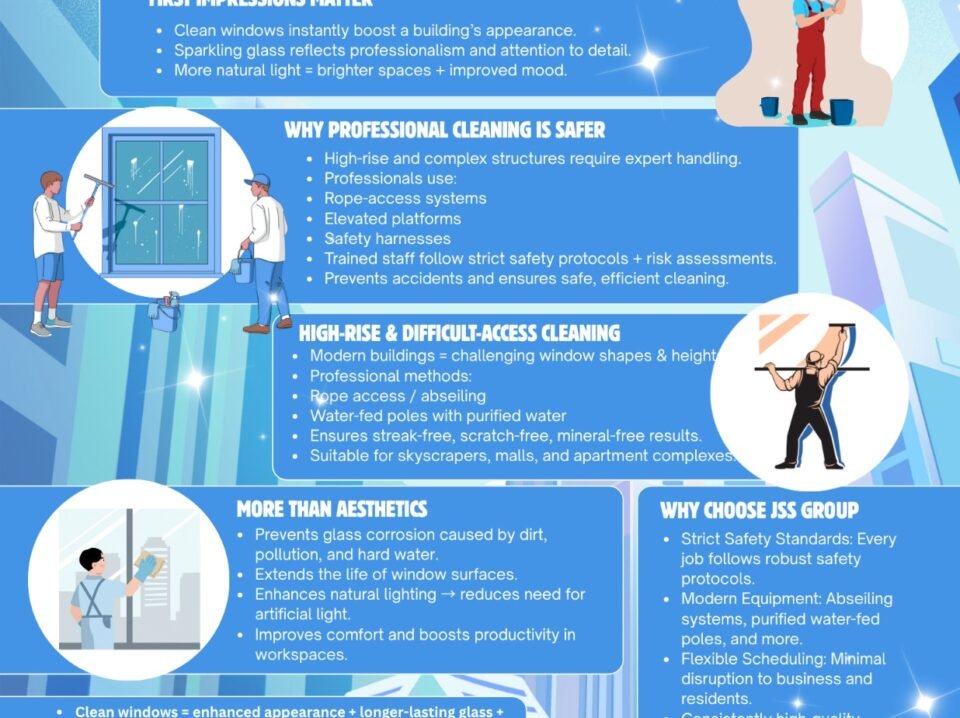 Infographics - Window cleaning Infographics - Window cleaning